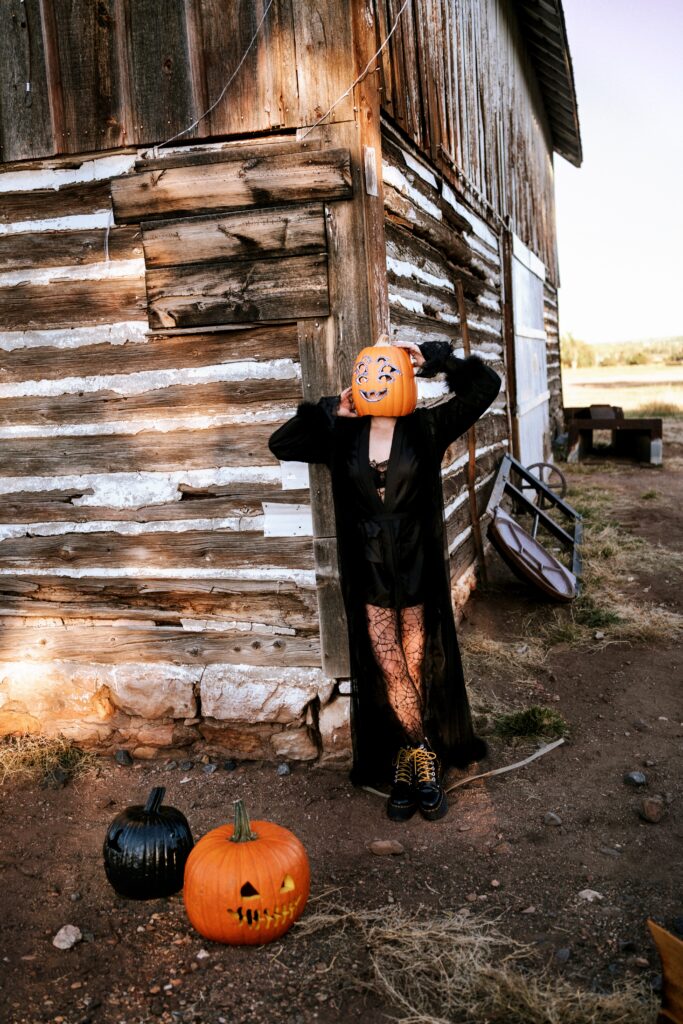 pumpkin photo shoot