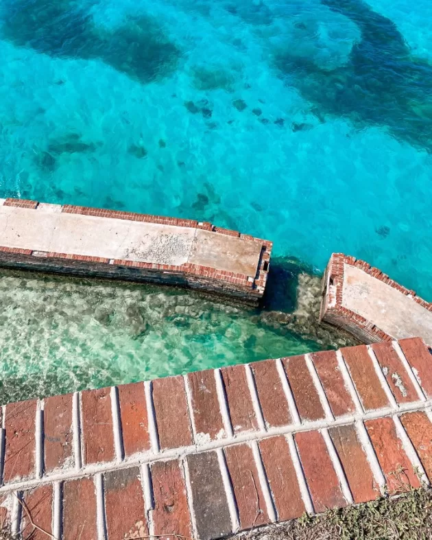 Ledge at Dry Tortugas Fort Jefferson