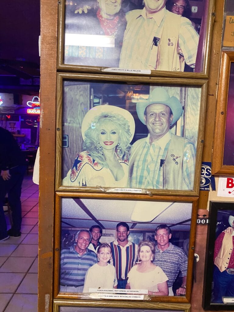 Picture of Dolly Parton at the Broken Spoke