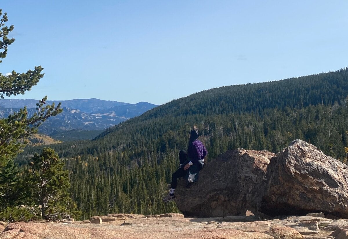 Overlook at Rocky Mountain National Park
