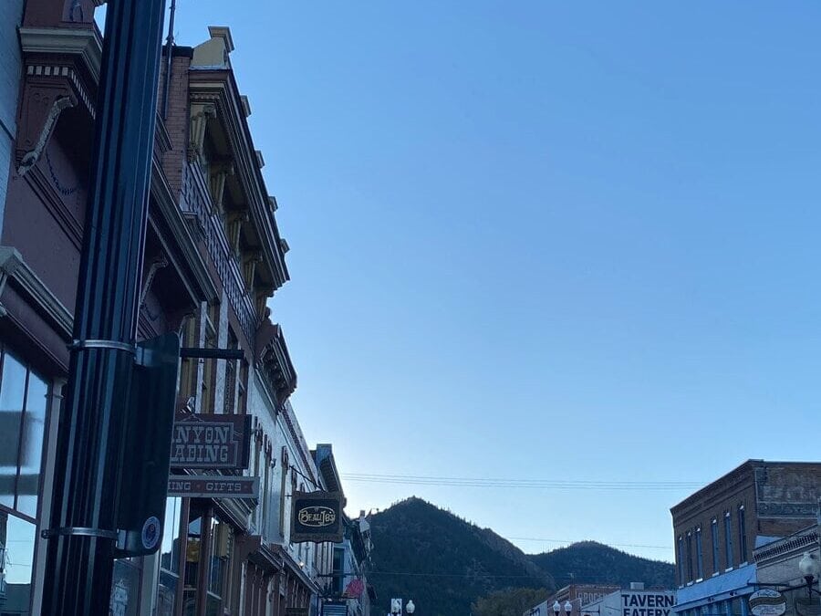 downtown Idaho springs Colorado