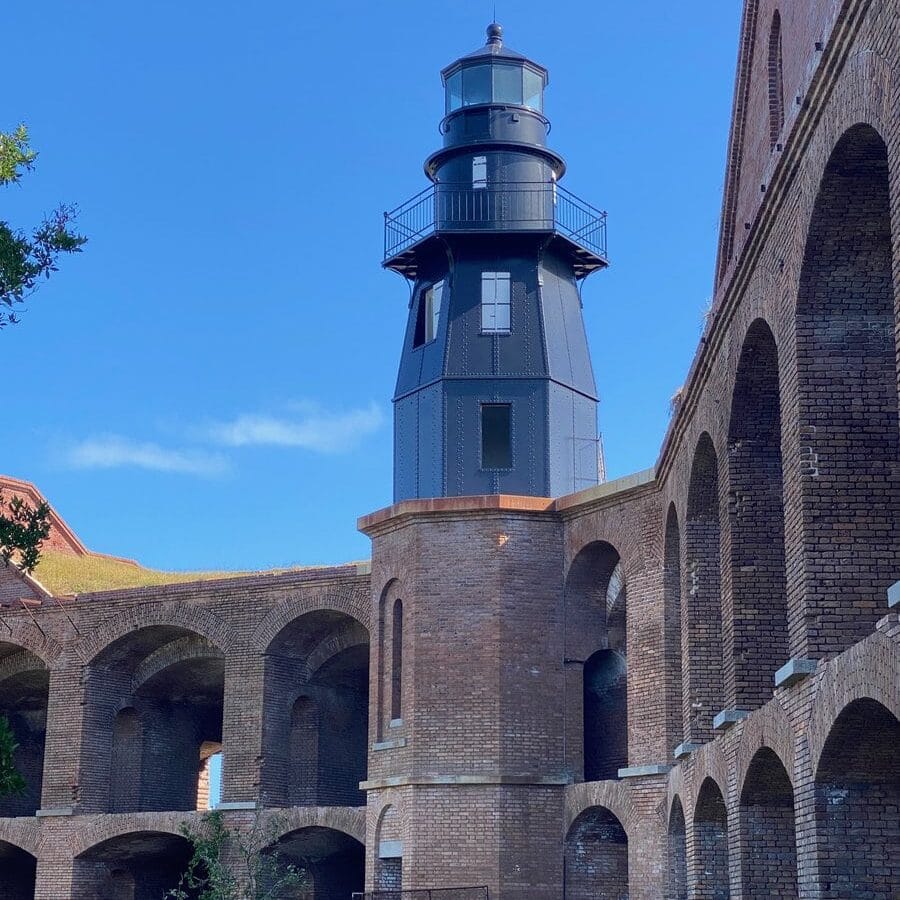 Lighthouse at Fort Jefferson, Dry Tortugas National Park